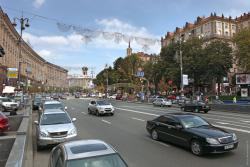 На столичном Крещатике ограничат движение до 10 августа