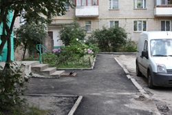 укладка асфальта